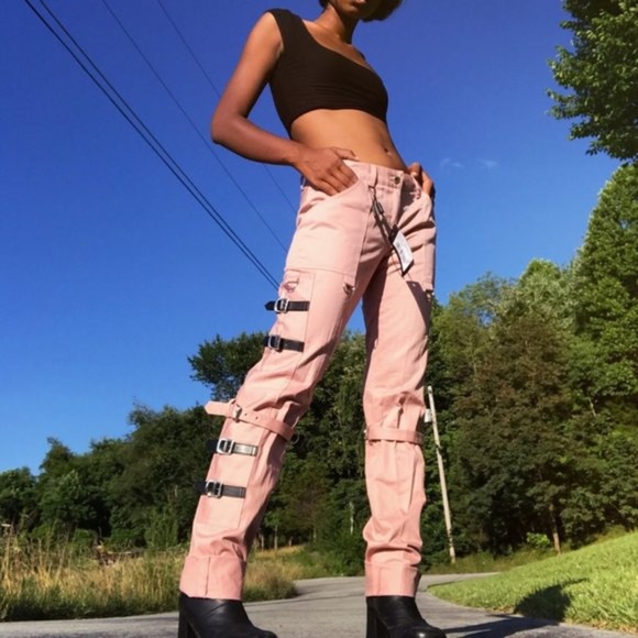 Dolce & Gabbana Pants - 2000s RARE ⭐️ Dolce & Gabbana "SEX" Bondage Pants
